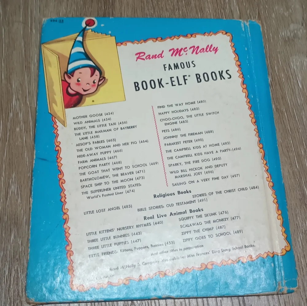 Vintage 1954 The Campbell Kids Have a Party Book